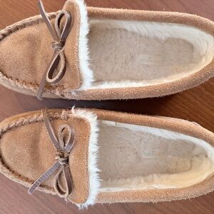 Crewcuts Tan Kids Slippers